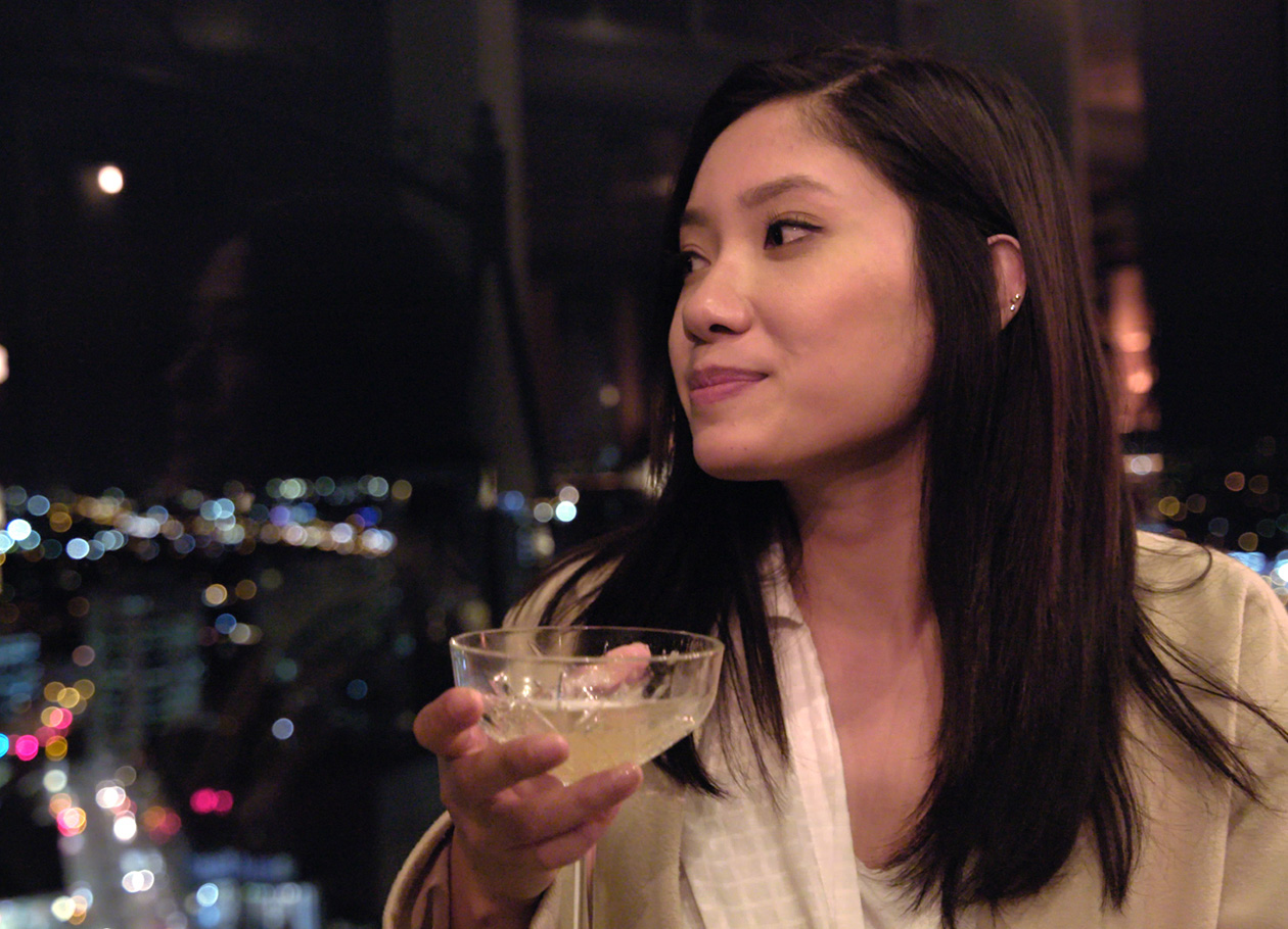 Woman Drinking cocktail | Culture Kid Films a Film Production Company in Hong Kong and Sydney